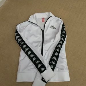 White Women’s Kappa Jacket Fitted